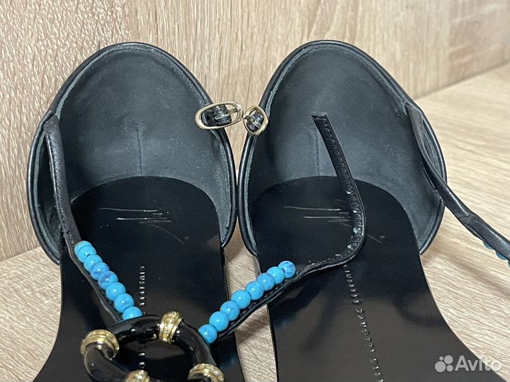 Сандалии Zanotti Vero Cuoio 40