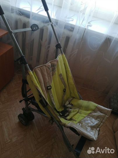 Прогулочная коляска трость бу