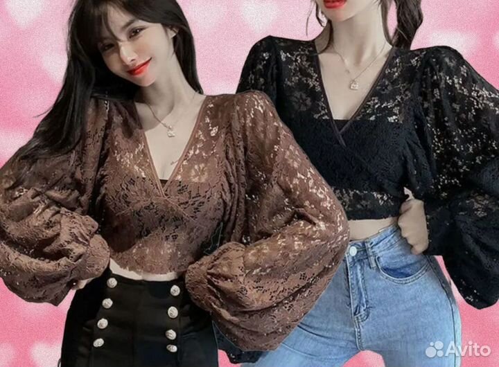 Винтажный топ y2k