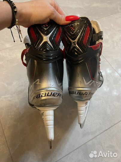 Хоккейные коньки bauer vapor 3x, размер 41