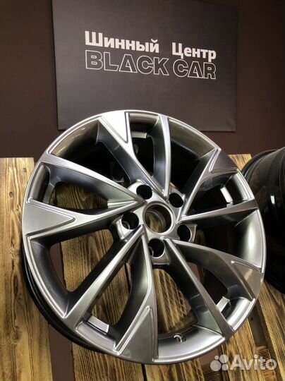 K&K 7x17/5x112 ET40 D57,1 Роквуд (кс900) Дарк плат