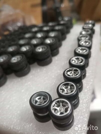 Колеса для Hotwheels и matchbox 1/64.11,12 и 14мм