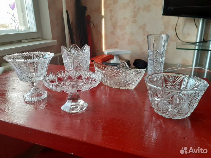 Хрустальные вазы