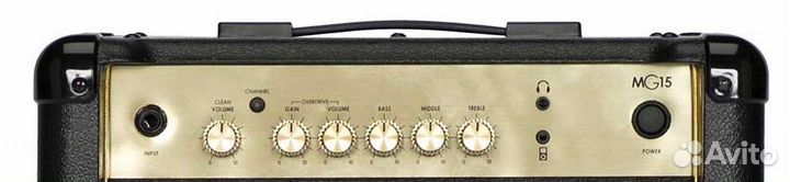 Комбоусилитель marshall mg15 gold