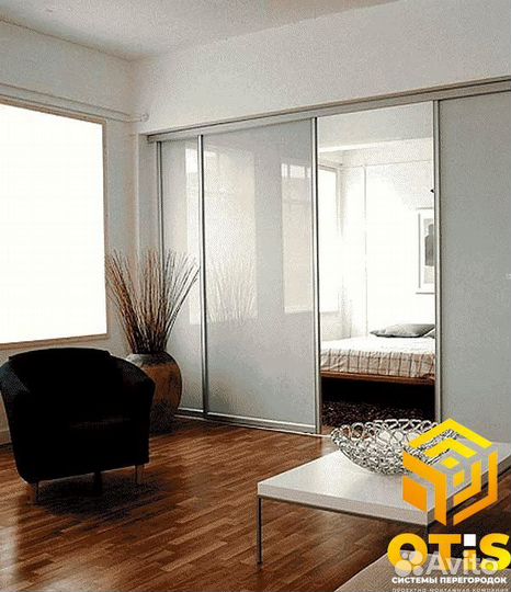 Перегородка из стекла