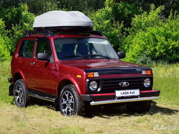 Защита переднего бампера одинарная LADA 4х4 2121