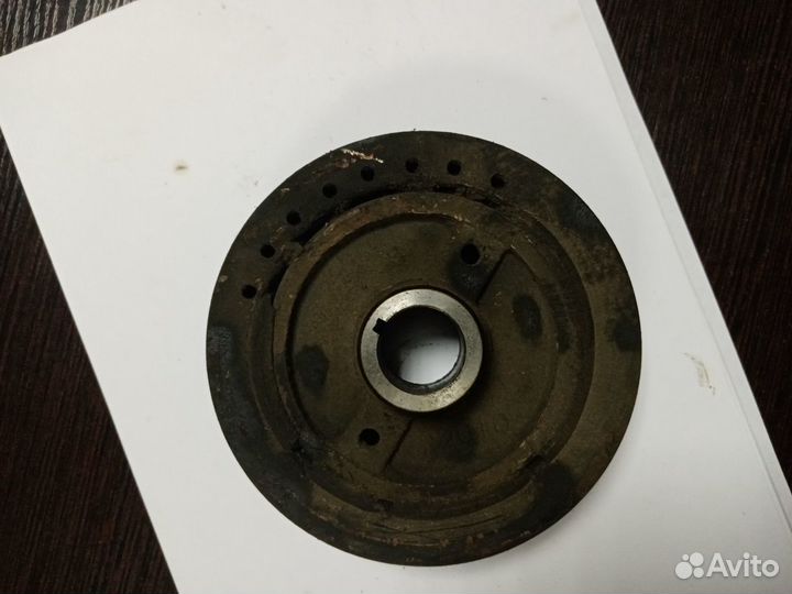 Шкиф коленвала тойота авенсис 1 3ZZ 1.6