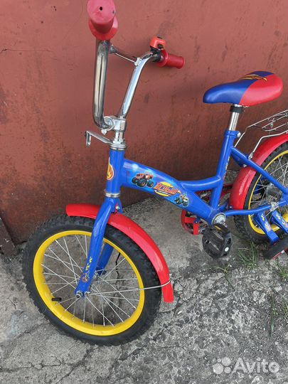 Детский велосипед бу; до 7 лет