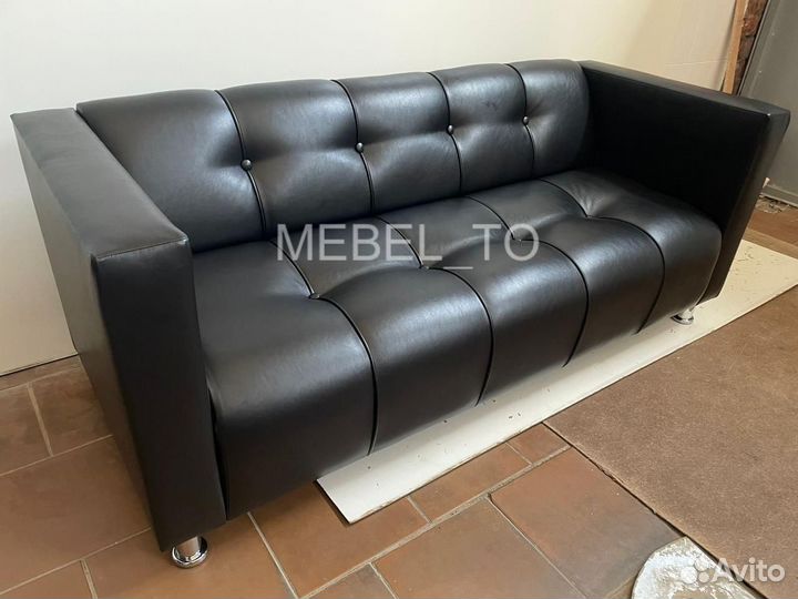 Диван Кожаный, диван офисный Уварово