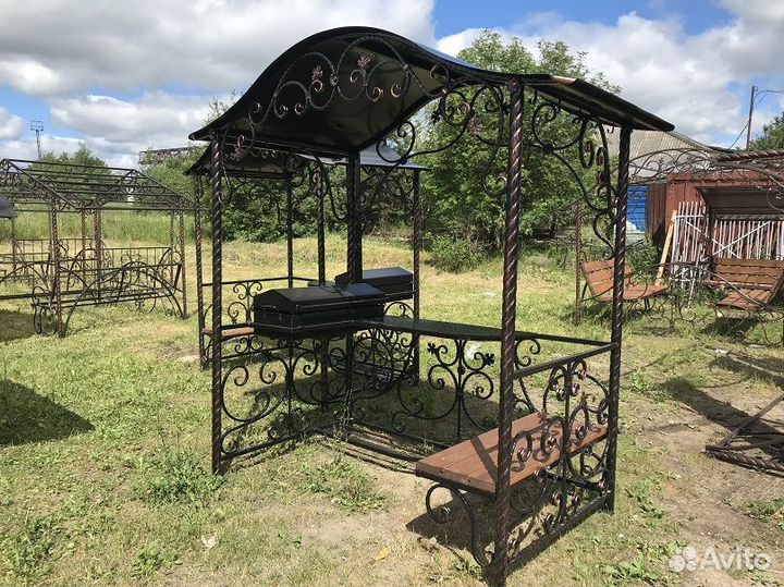 Кованные элементы,ворота,мангалы,столы