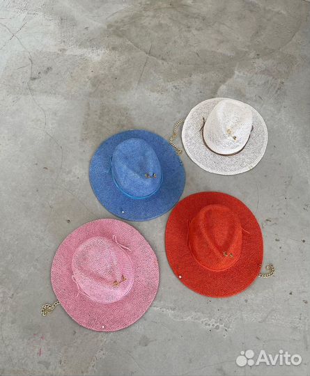 Шляпа соломенная