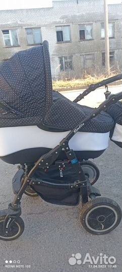 Детская коляска трансформер 2 в 1