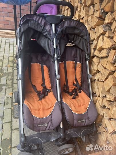 Коляска для двойни babyplanet