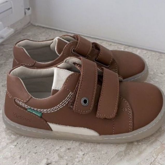 Кеды детские Kickers, Натуральная кожа. 28 р-р