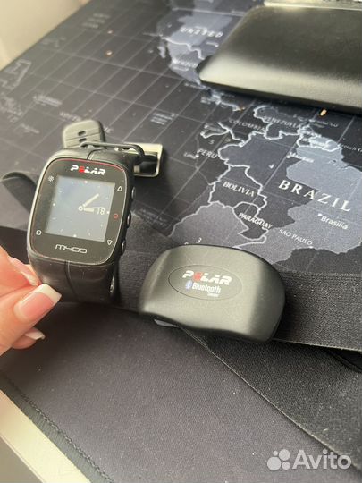 Polar часы m400 и датчик H7