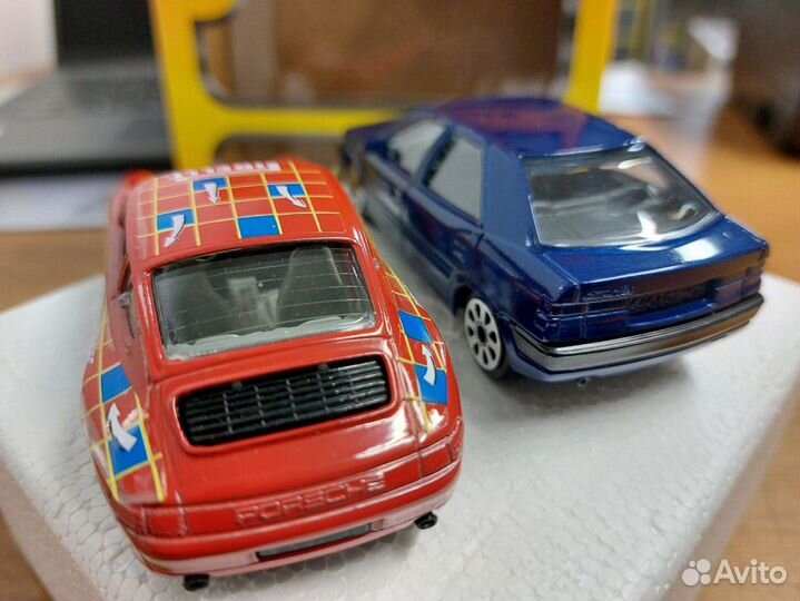 Модели Porsche 911 + Citroen Xantia 1:43