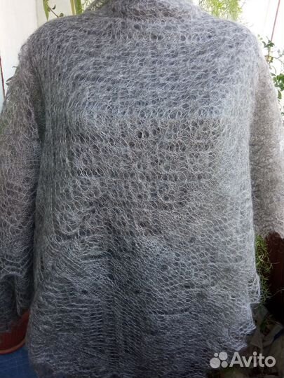 Паутинка пуховая ажурная 