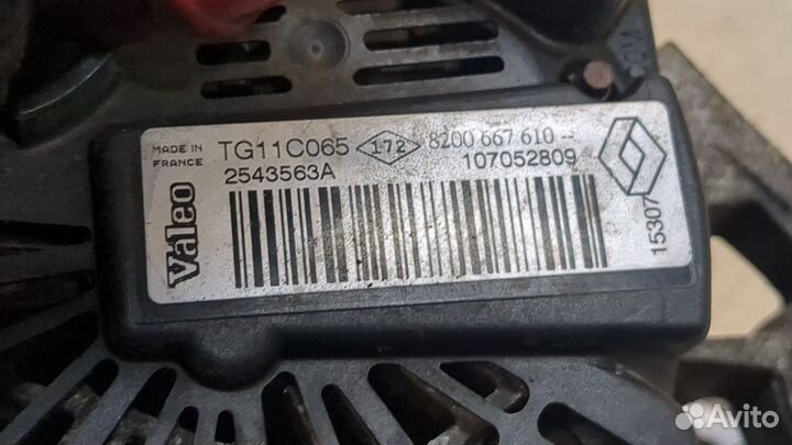 Генератор Renault Megane 2, 2007