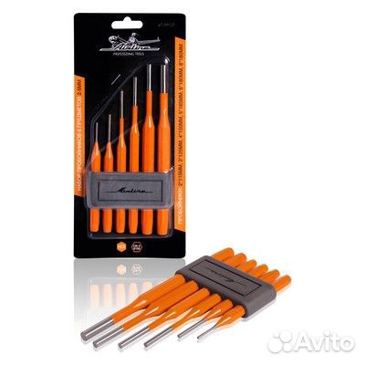 Atpp07 Набор выколоток 6 предметов 2-8мм (AT-PP-07