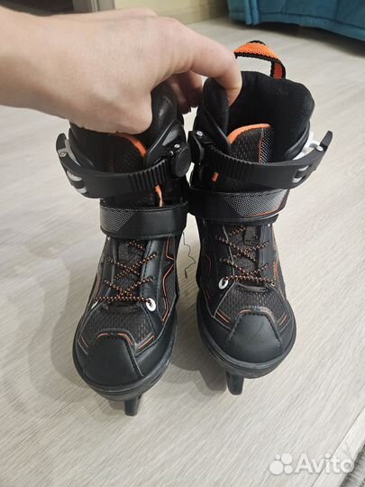 Коньки детские, раздвижные 29-32 размер