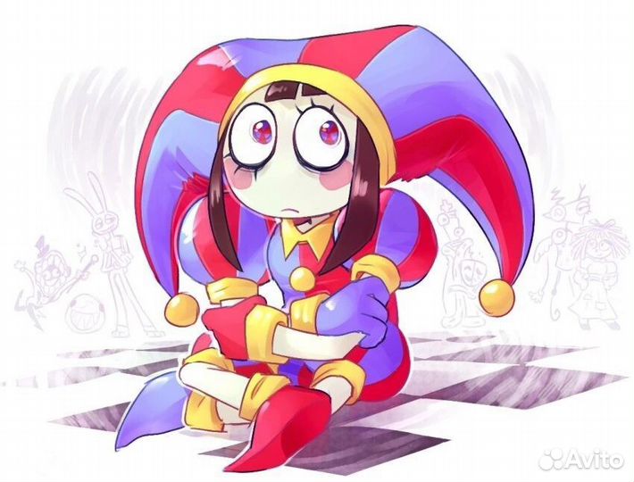 Аниматор цифровой цирк Куруми Уэнсдей