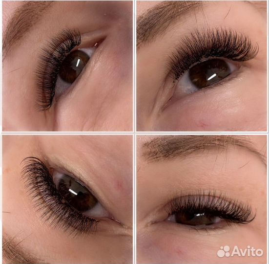 Наращивание ресниц на дому