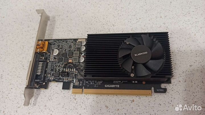 Видеокарта Gigabyte nvidia geforceGT 1030