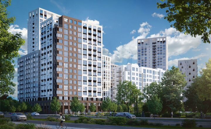 2-к. квартира, 62,8 м², 5/25 эт.