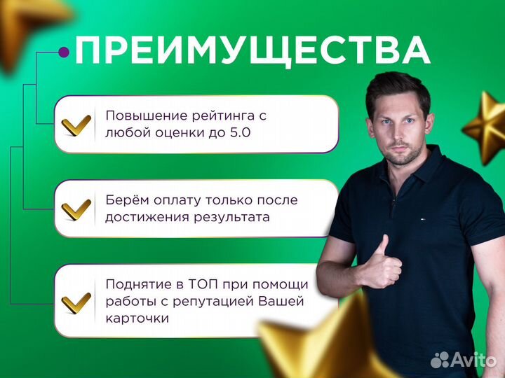 Работа с отзывами / Управление репутацией