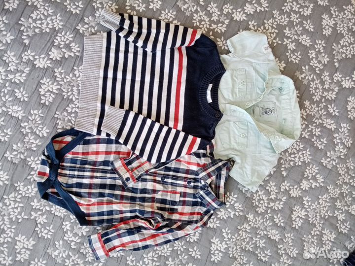 Вещи пакетом на мальчика 80