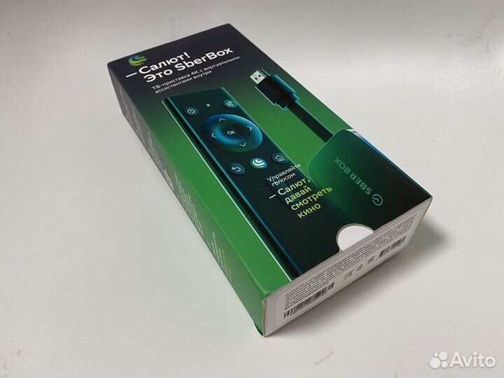 Сбербокс 4К тв приставка sberbox