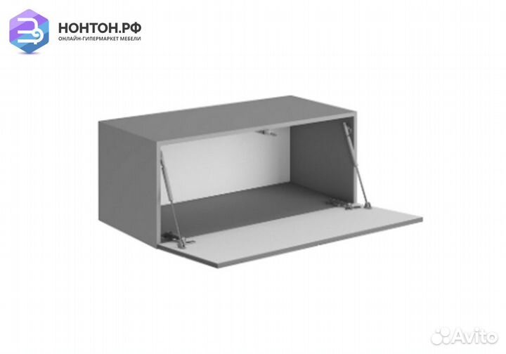 Тумба под тв подвесная Гранж тм-002 серый шифер