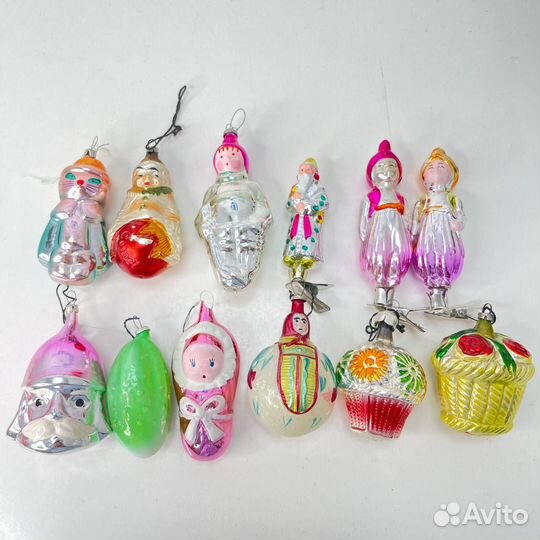 Елочные игрушки СССР
