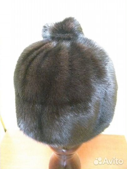 Женская норковая шапка
