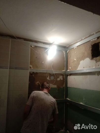 Отделка, ванн и туалет пвх панелями