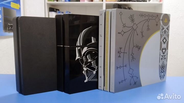 Приставки Sony PS4 Fat/Slim/Pro Гарантия Доставка