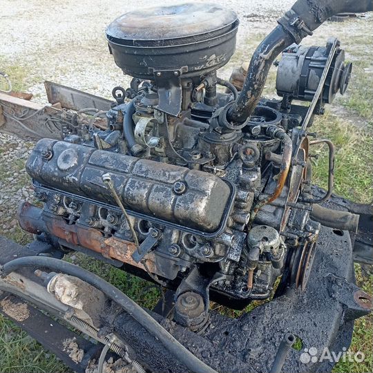 Двигатель газ 53