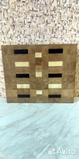 Доска торцевая разделочная 44 х 37 см