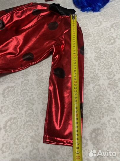 Карнавальный костюм Леди Баг с париком 5-6 л