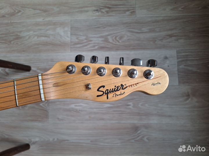Гитара Fender Squier Affinity tele Blond