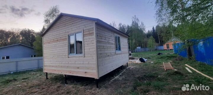 Каркасный дом 6х6м летний вариант