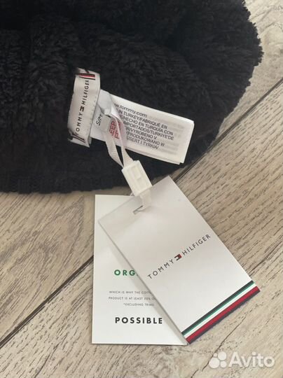 Шапка детская зимняя новая tommy hilfiger