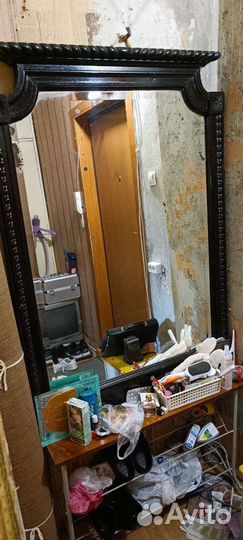 Зеркало настенное винтаж 1900 г