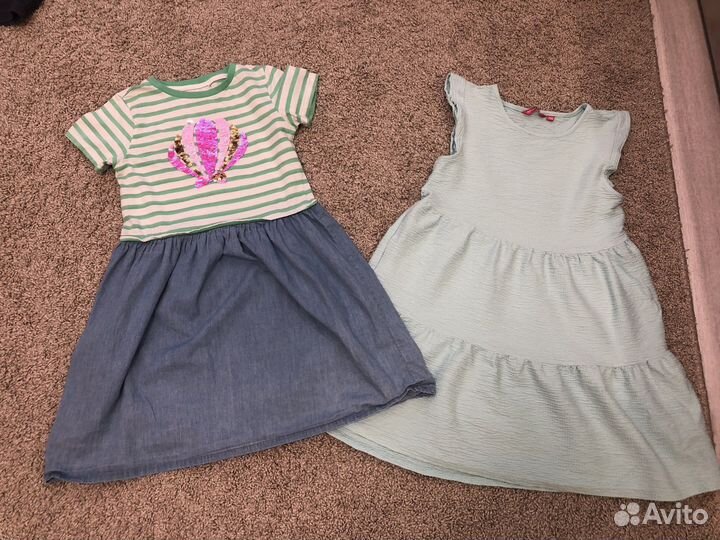 Пакет вещей на девочку 128 см