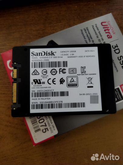 Ssd 250gb SanDisk Ultra
