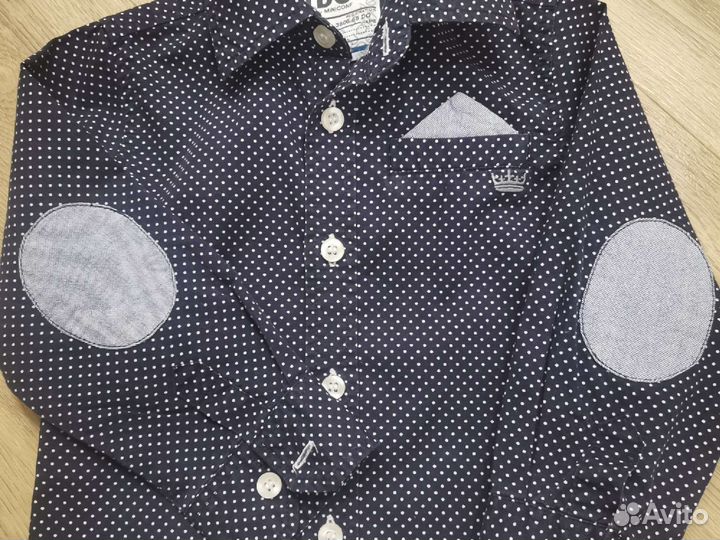 Рубашка на мальчика 86