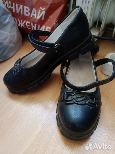 Туфли для девочки 34 размер