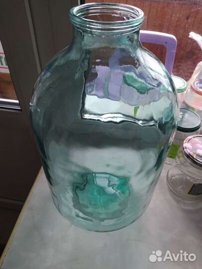 Банка 10 литров стекло