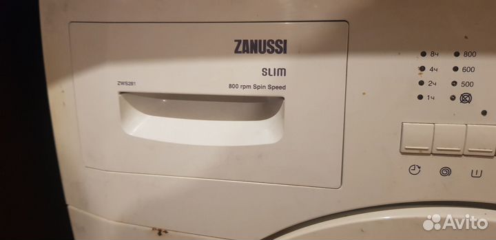 Стиральная машина zanussi zws281