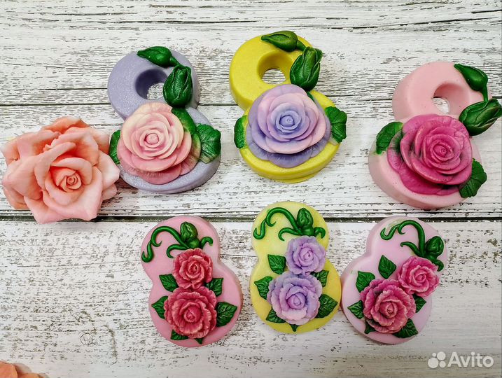 Мыло ручной работы к 8 марта